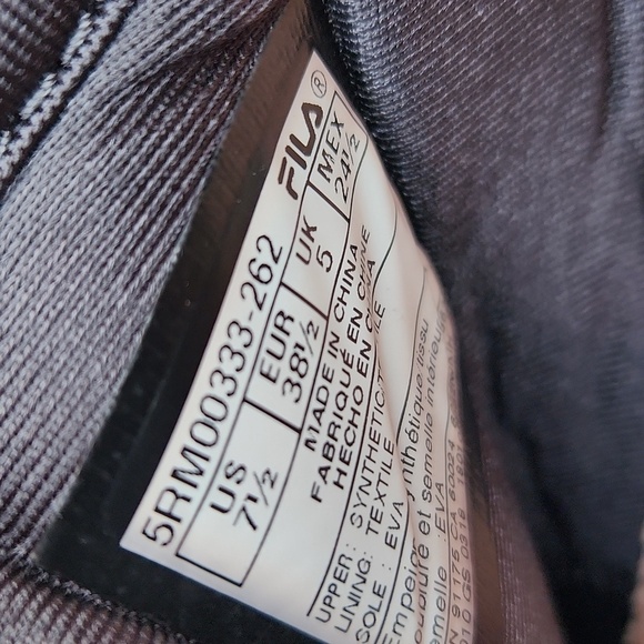 NWT Women's FILA Memory Realmspeed Running Shoes Size 7.5 Style: 5RM00333-262 - Picture 7 of 7